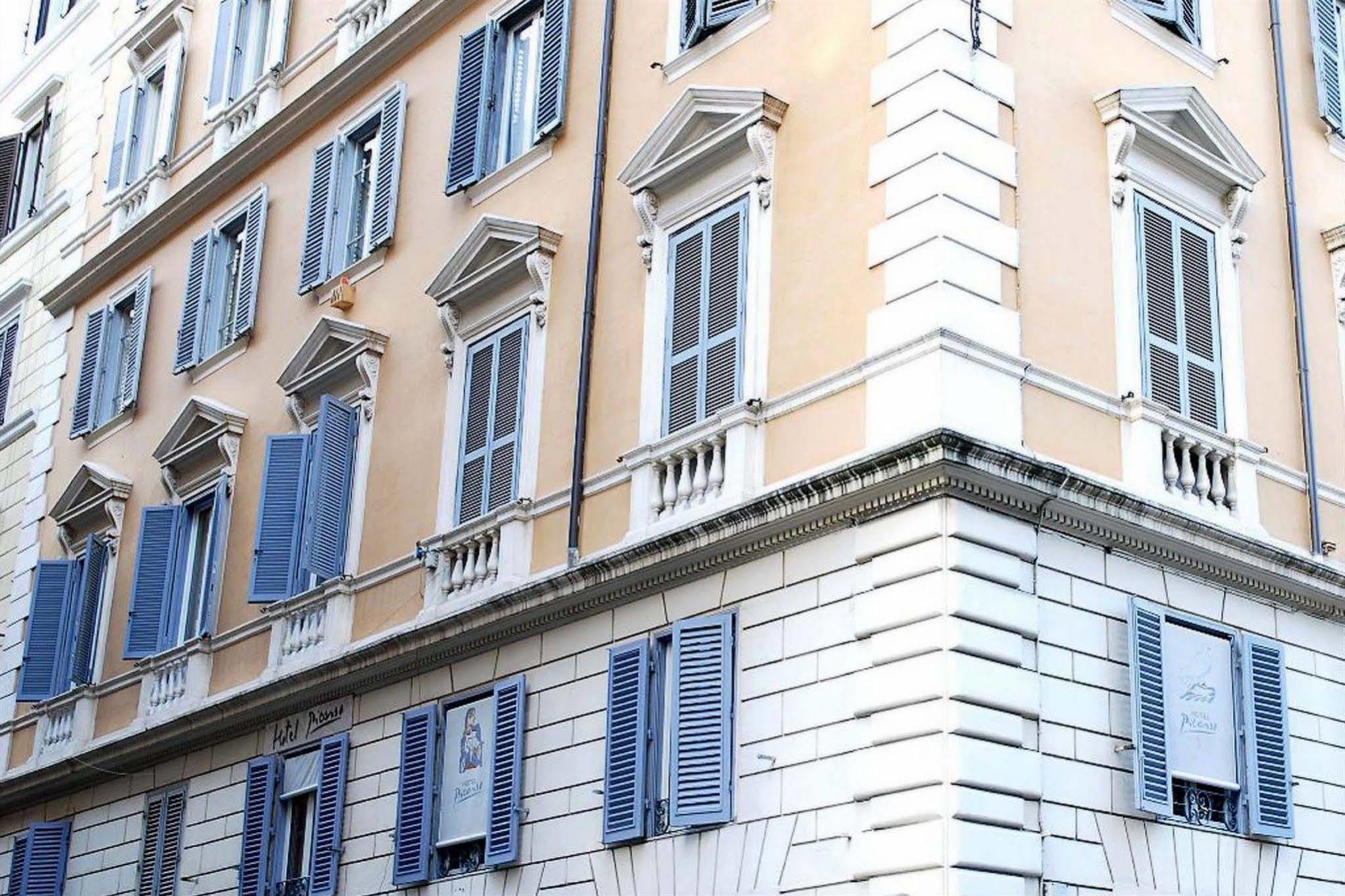 Hotel Picasso Рим Екстер'єр фото